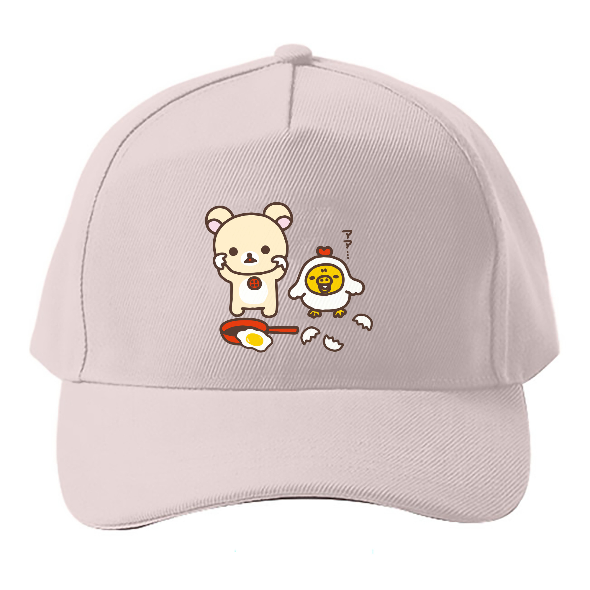 （画像用） リラックマ リラックマ キイロイトリ Rilakkuma Korilakkuma Kiiroitori ベースボールキャップ 綿100％ 男女兼用 帽子 スポーツ